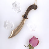 Large Sword Pendant with Cosmo Necklace