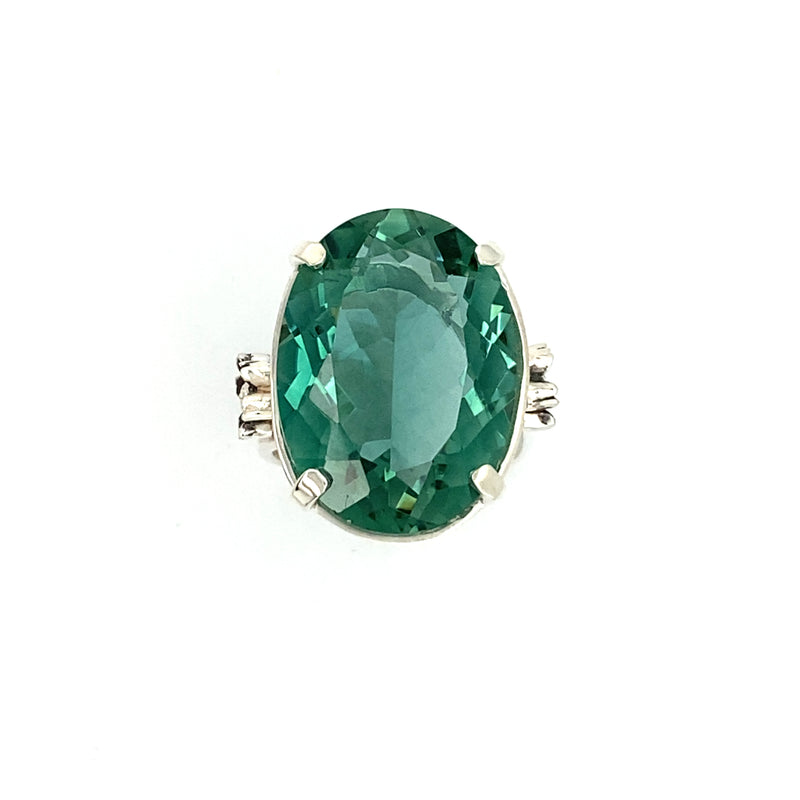 Wintergreen Amethyst Ring