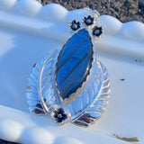 Harvest Moon Sea Love Labradorite Pendant / Handmade by Ivry Belle Jewelry
