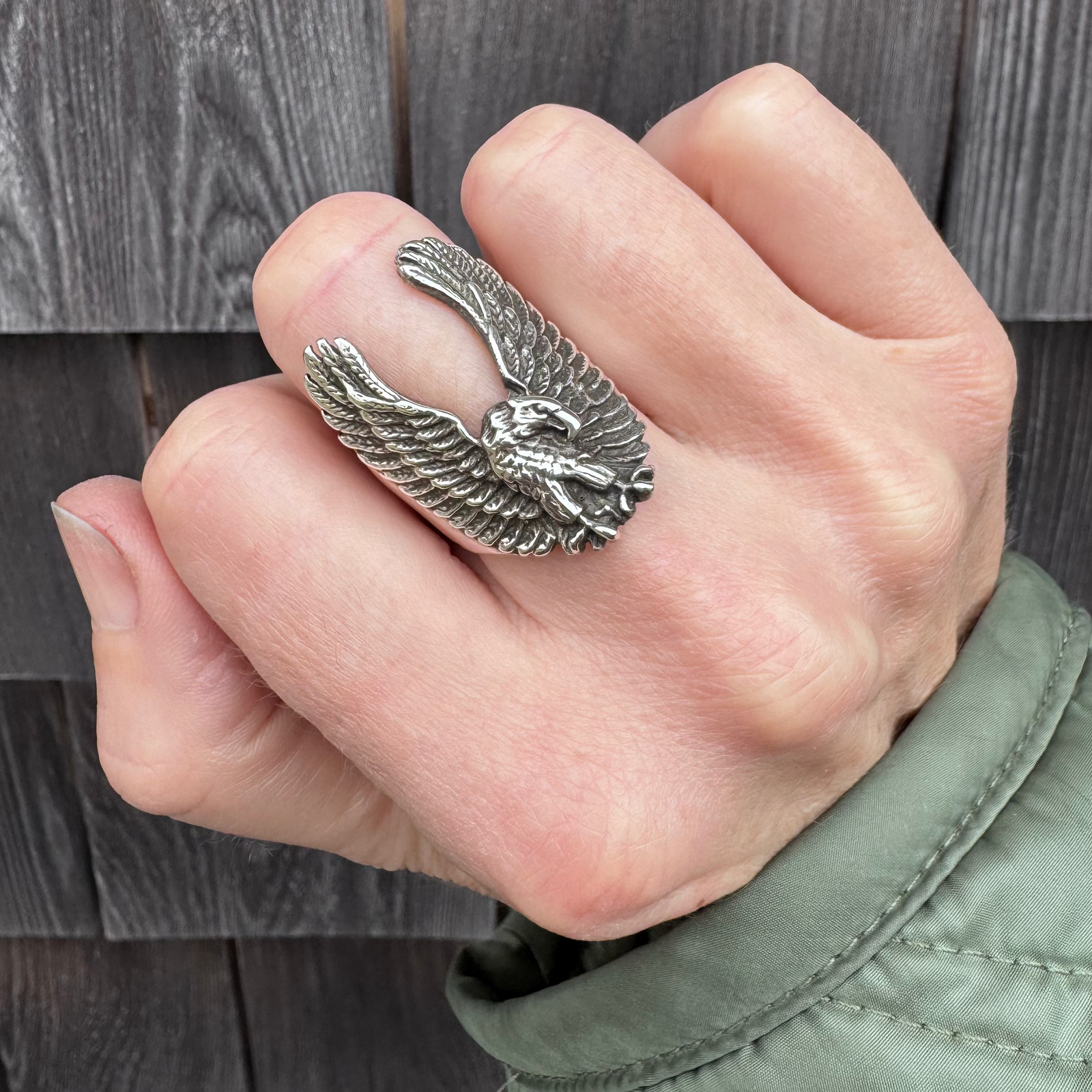Eagle Ring | Handmade by Ivry Belle Jewelry