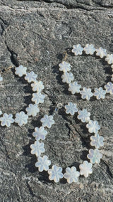 Mother of Pearl Flower Bracelets