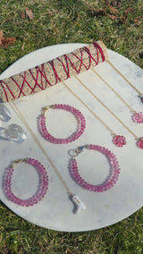 Mother of Pearl Cowboy Boot Charm Necklace