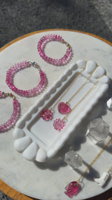 Pink Agate Bracelets
