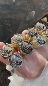 Horse Head Signet Ring