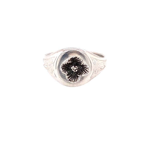 Cosmo Signet Ring Made by Ivry Belle Jewelry / Signet Ring with Cosmo