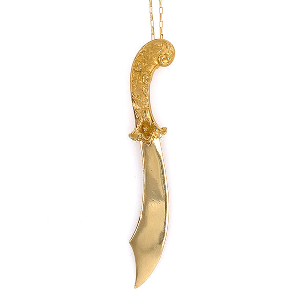 Espada de sable con collar Cosmo / Hecho a mano por Ivry Belle Jewelry