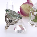 Sterling Silver Amethyst Ring / Handmade by Ivry Belle Jewelry