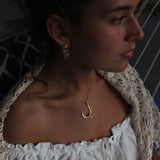Tuna Hook Necklace w/ Cosmo Flower/ Handmade by Ivry Belle Jewelry / Offshore Mafia Pendant