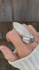 Harvest Moon Struck Ring / Handmade by Ivry Belle Jewelry