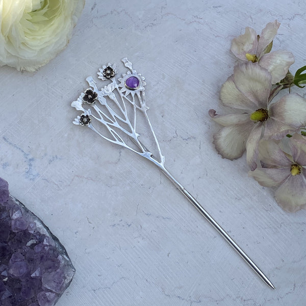 Floral Meadow Hair Pin