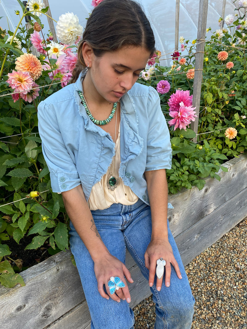 Harvest Moon Struck Ring / Handmade by Ivry Belle Jewelry