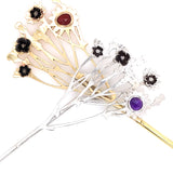 Floral Meadow Hair Pin / Handmade by Ivry Belle Jewelry