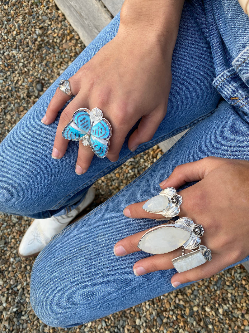 Harvest Moon Struck Ring / Handmade by Ivry Belle Jewelry