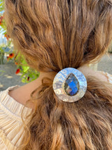 Harvest Moon Labradorite Ponytail Cuff / Handmade by Ivry Belle Jewelry