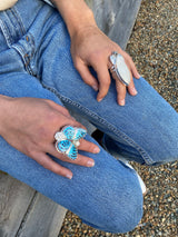 Harvest Moon Struck Ring / Handmade by Ivry Belle Jewelry