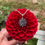 Dahlia Necklace / Dahlia Necklace Made by Ivry Belle Jewelry