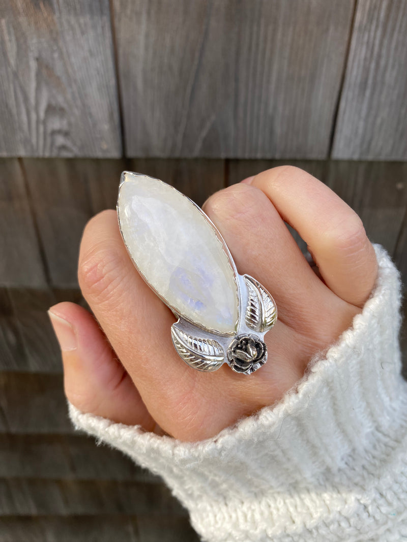 Harvest Moon Struck Ring / Handmade by Ivry Belle Jewelry