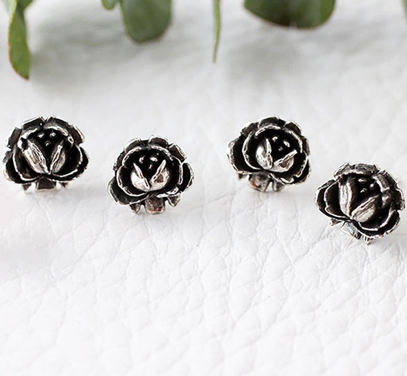 Rose Studs Made by Ivry Belle Jewelry / Rose Studs